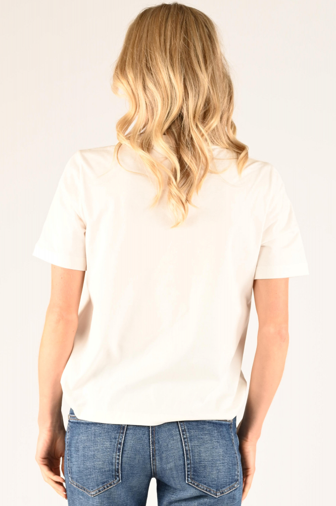 Marc Cain YS 48.20 J26 T-shirt korte mouw Wit