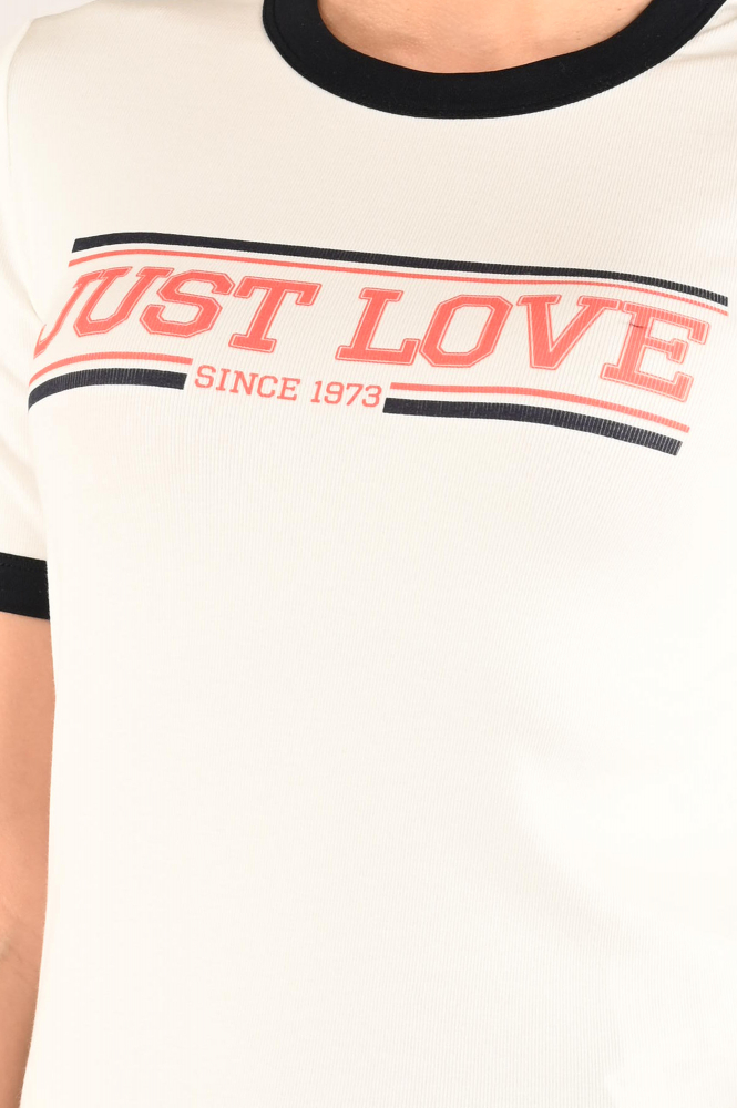 Marc Cain YS 48.25 J48 T-shirt korte mouw Wit