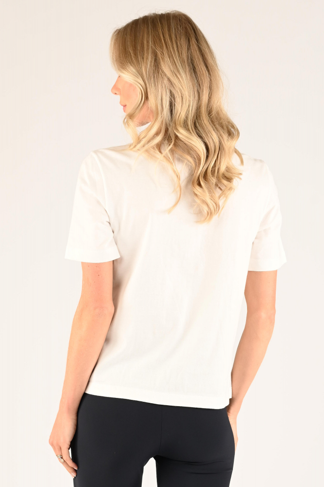 Marc Cain YS 48.20 J44 T-shirt korte mouw Wit