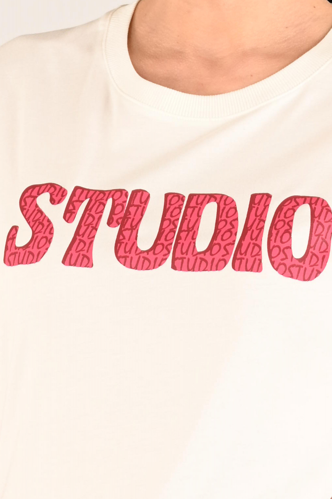 Geisha 52398-41 T-shirt korte mouw Wit