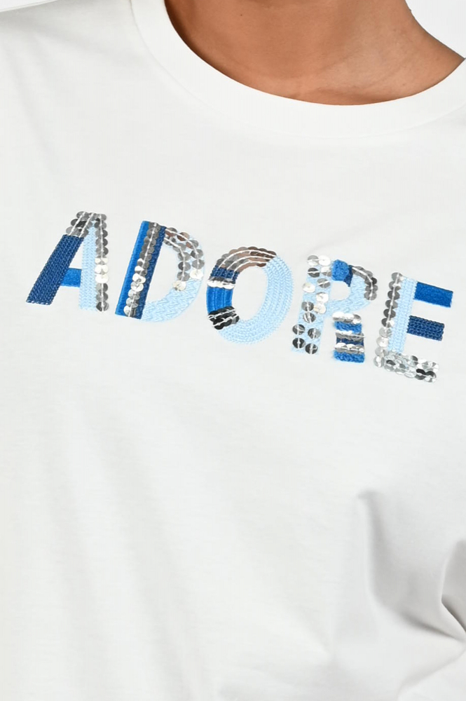 Nukus NKS04000 T-shirt korte mouw Wit