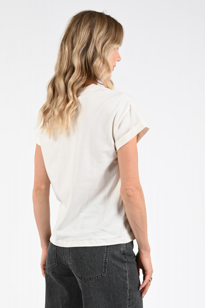 Nukus NKF04005 T-shirt korte mouw Beige