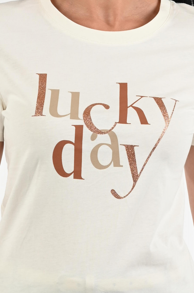 Geisha 52598-41 T-shirt korte mouw Wit