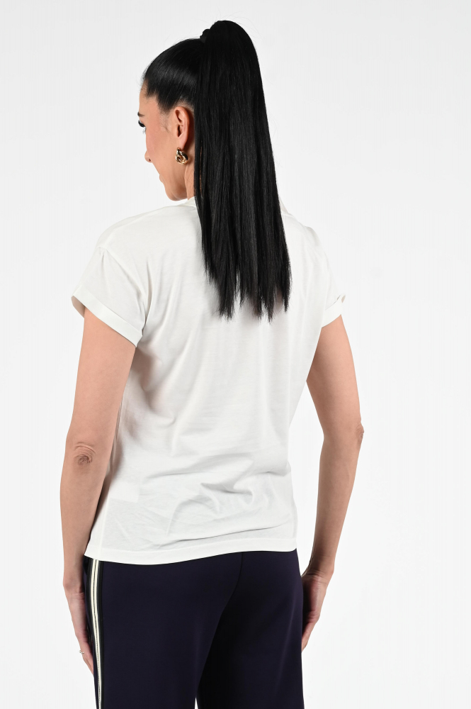 Nukus NKF04008 T-shirt korte mouw Wit