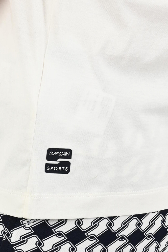 Marc Cain ZS 48.20 J33 T-shirt korte mouw Wit