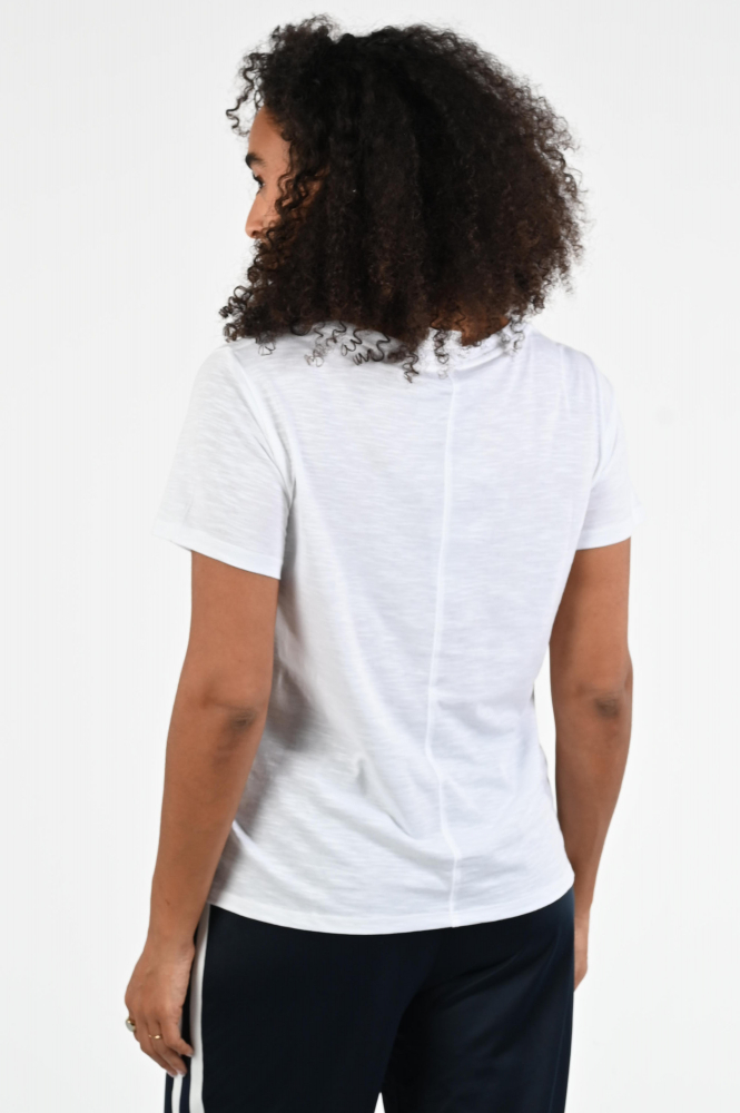 Monari 408821 T-shirt korte mouw Wit