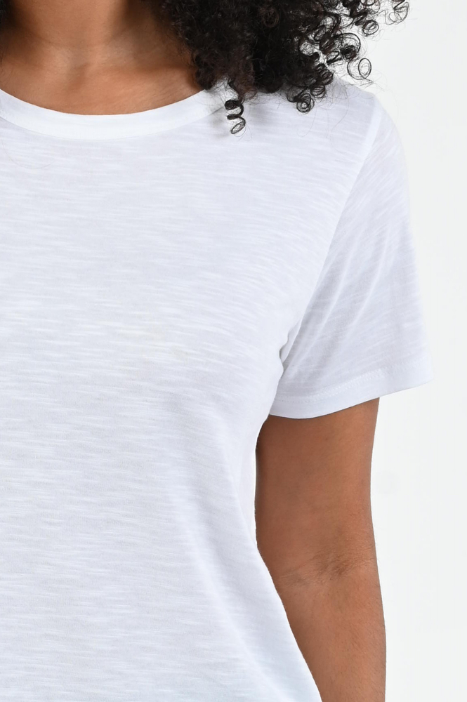 Monari 408821 T-shirt korte mouw Wit