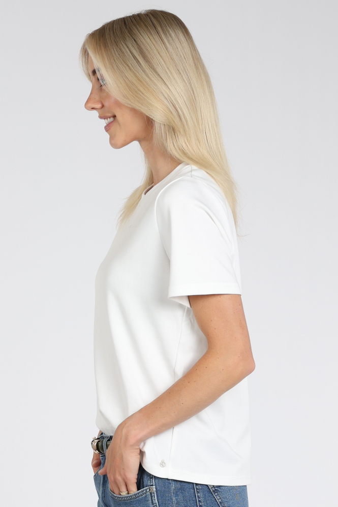 Nukus NKS04012 T-shirt korte mouw Wit