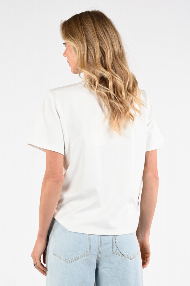 Nukus NKS04012 T-shirt korte mouw Wit