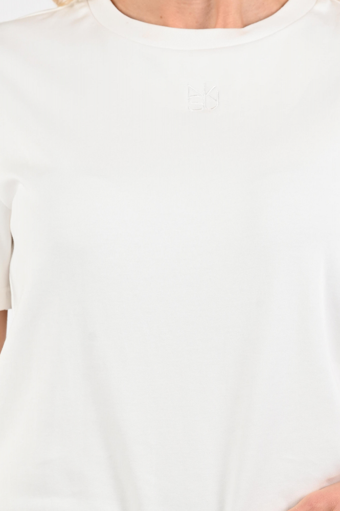 Nukus NKS04012 T-shirt korte mouw Wit