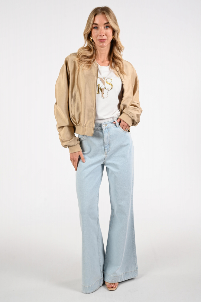 Nukus NKS04018 T-shirt korte mouw Wit