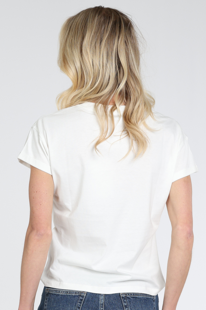 Nukus NKS04020 T-shirt korte mouw Wit