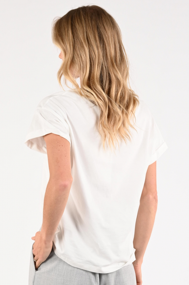 Nukus NKS04026 T-shirt korte mouw Wit