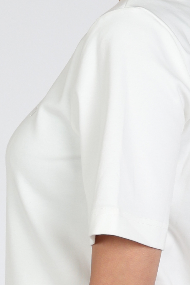 Aimée the label zeno T-shirt korte mouw Wit