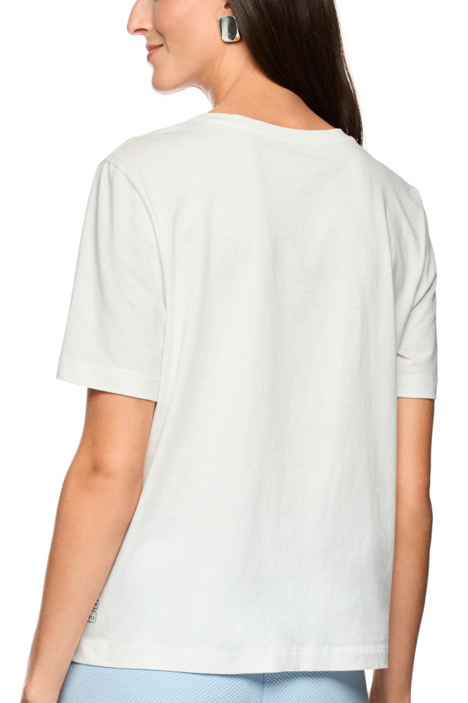 Marc Cain AS 48.20 J36 T-shirt korte mouw Wit