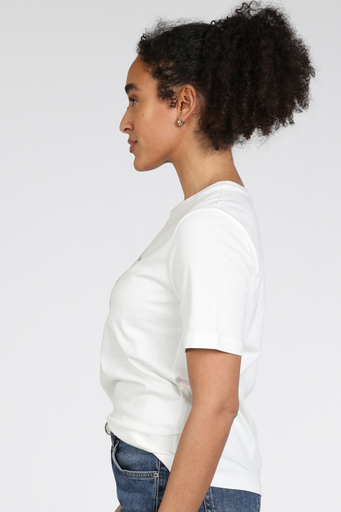 Marc Cain AS 48.20 J46 T-shirt korte mouw Wit