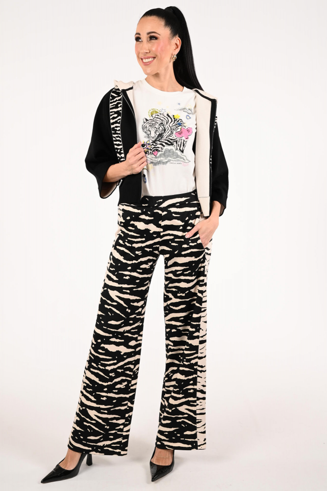 Marc Cain Sports AS 48.18 J22 T-shirt korte mouw Wit