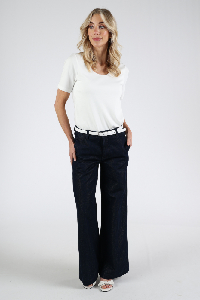 Efixelle 340423 T-shirt korte mouw Wit