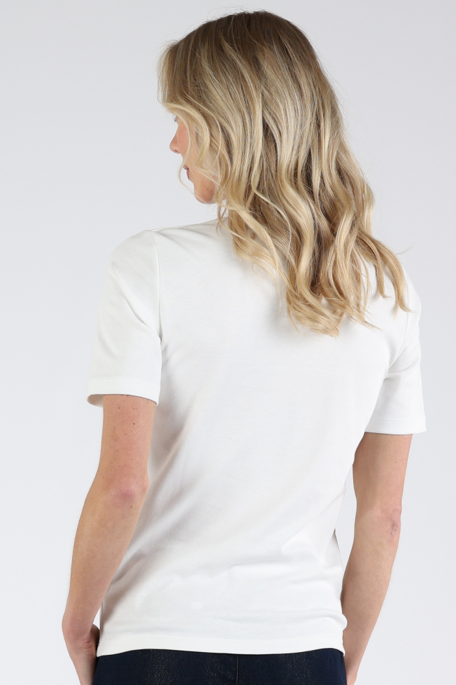 Efixelle 340423 T-shirt korte mouw Wit