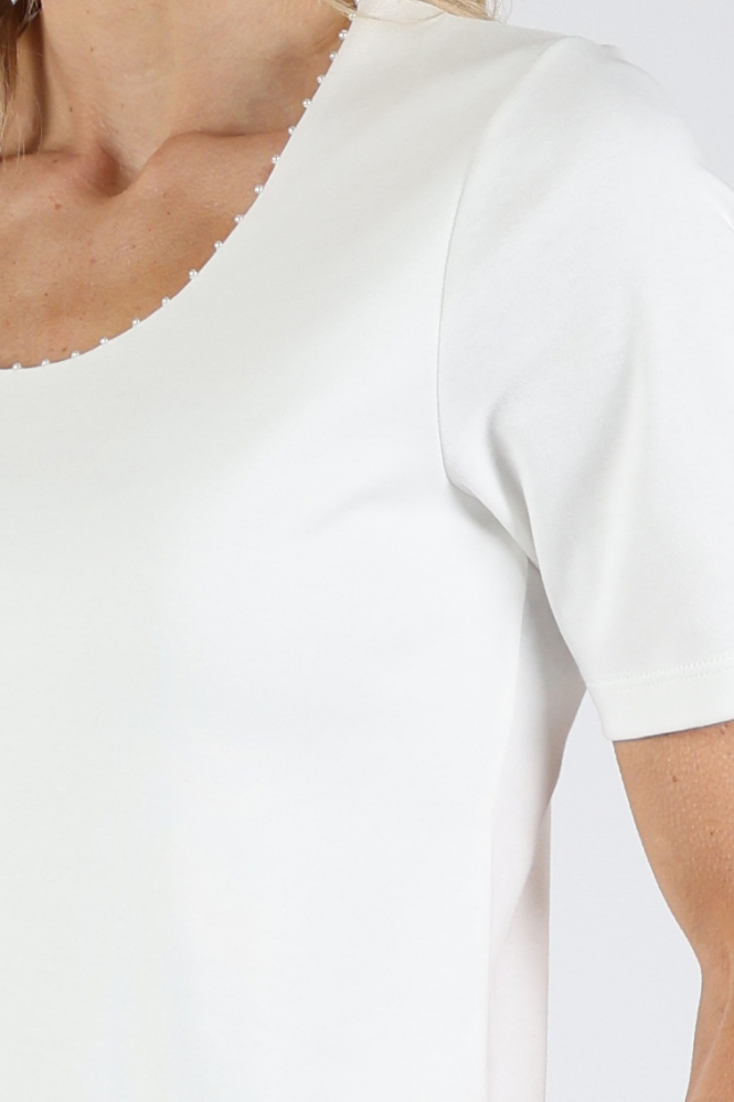 Efixelle 340423 T-shirt korte mouw Wit