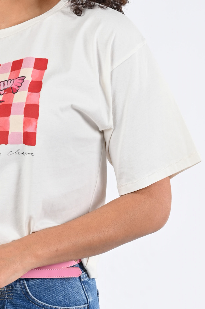 Fabienne Chapot CLTTSH17SS261009 T-shirt korte mouw Wit