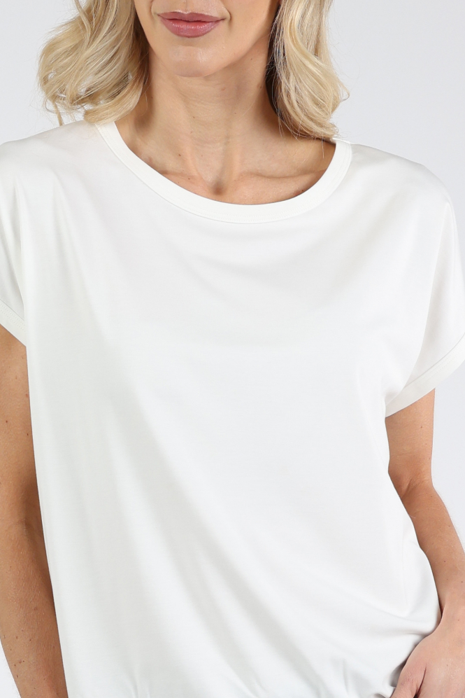 Knit-Ted 111P010 emma T-shirt korte mouw Wit