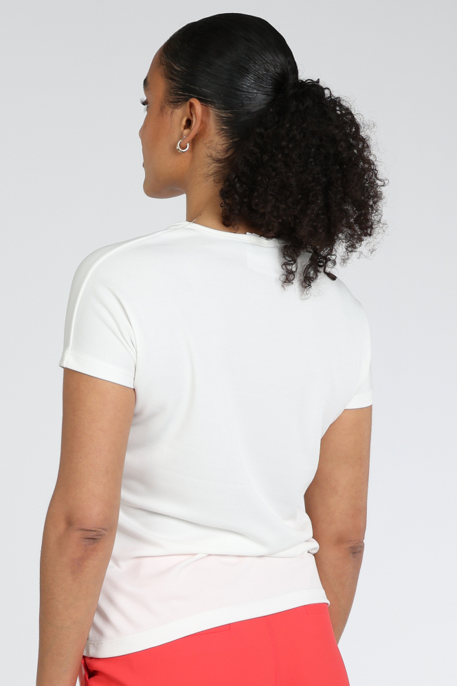 Roberto sarto 6111111 T-shirt korte mouw Wit