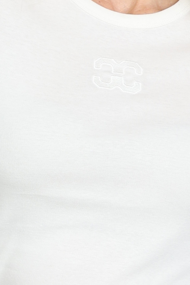 Co'couture 33166 T-shirt korte mouw Wit