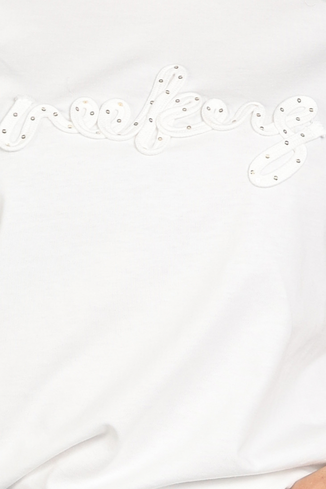 Nukus NKS04014 T-shirt korte mouw Wit