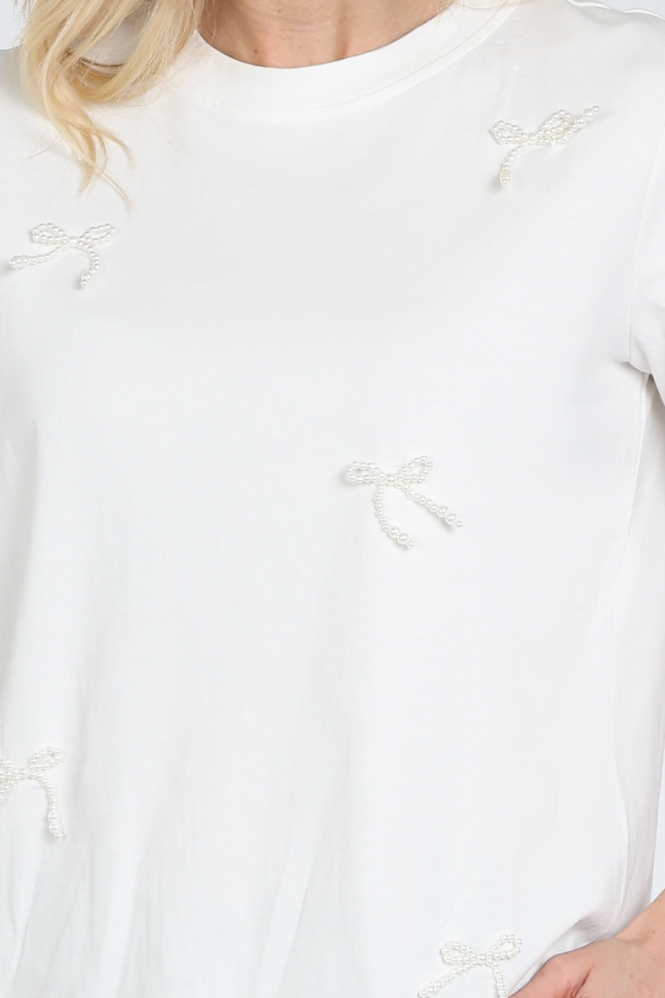 Haute L'Amitié HL10027 T-shirt korte mouw Wit