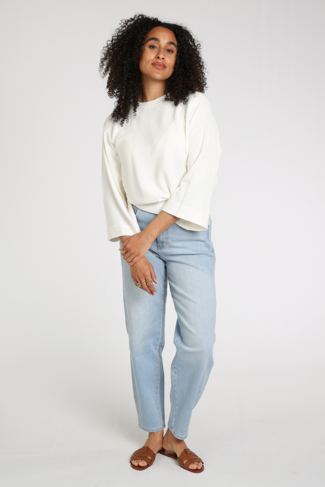 Yaya 01-000464-604 T-shirt korte mouw Wit