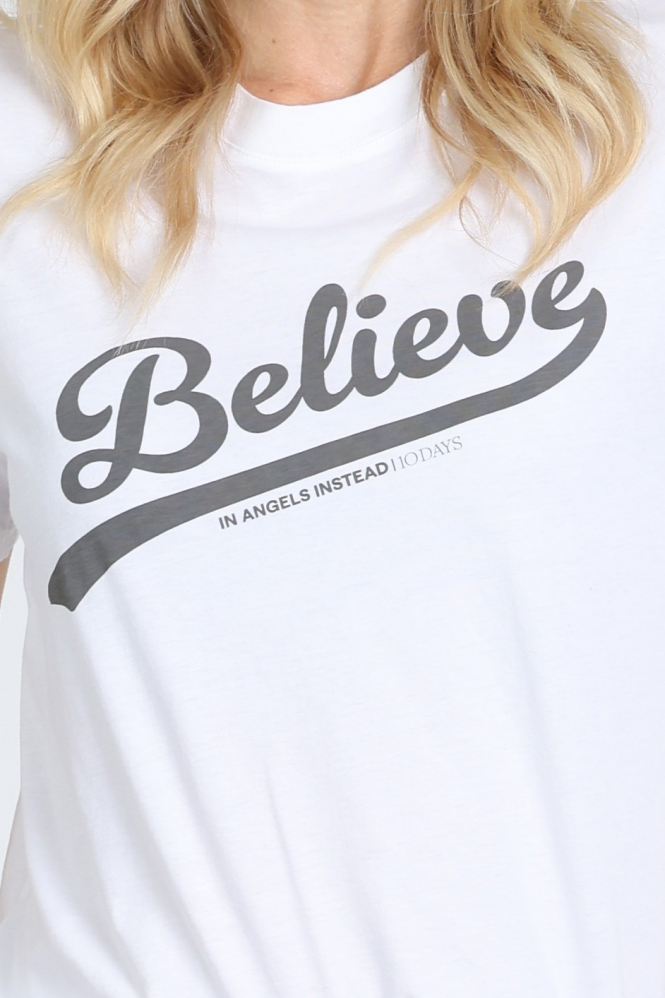 10 Days 20-754-6203 T-shirt korte mouw Wit