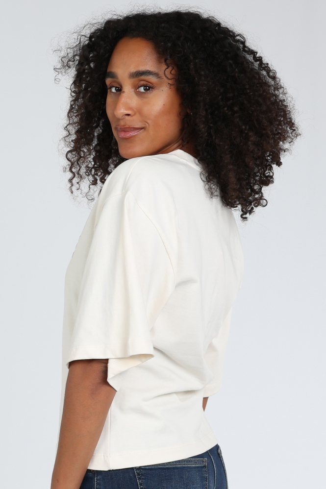 Co'couture 500108 T-shirt korte mouw Wit