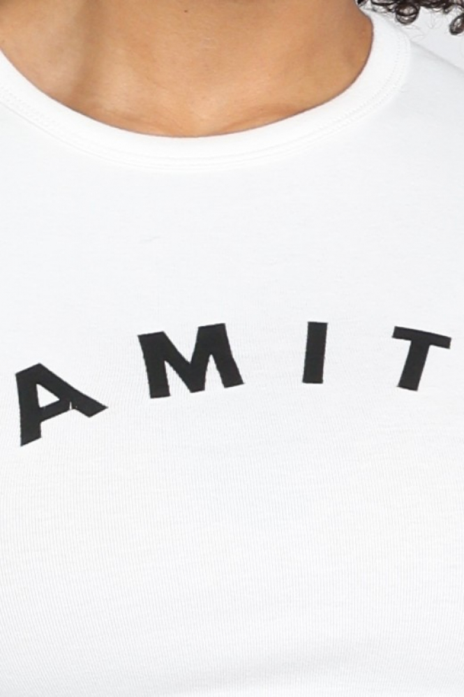 Haute L'Amitié hl10849  T-shirt korte mouw Wit