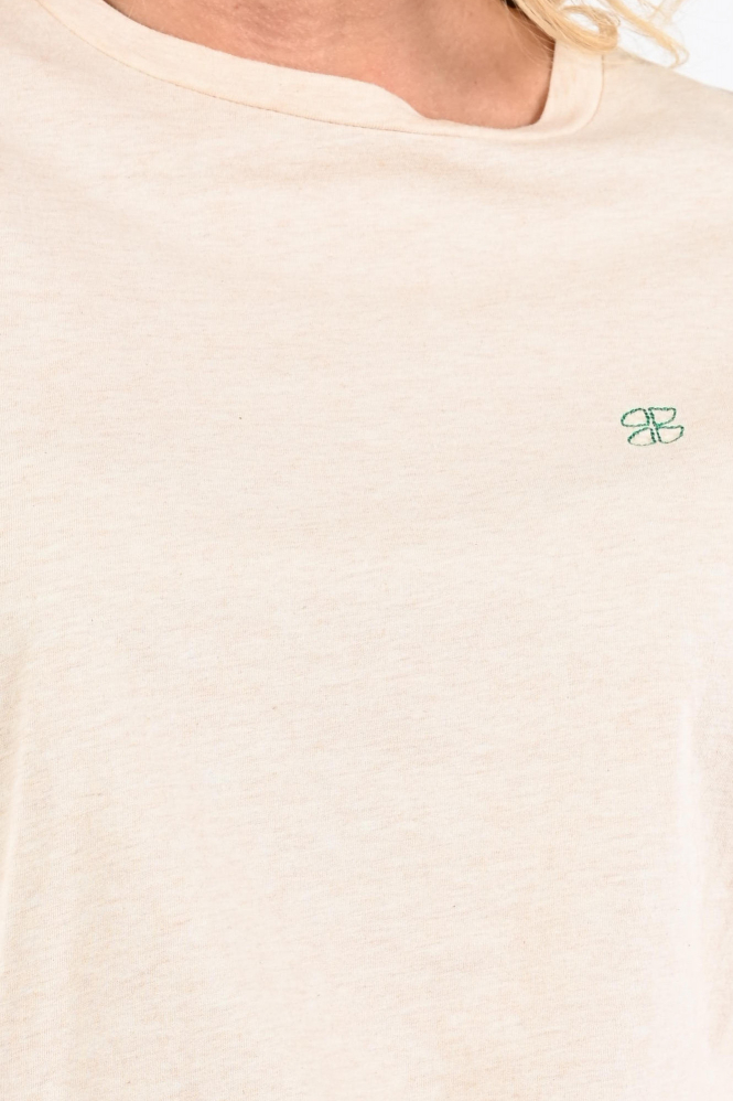 By-Bar 26211043 T-shirt korte mouw Beige