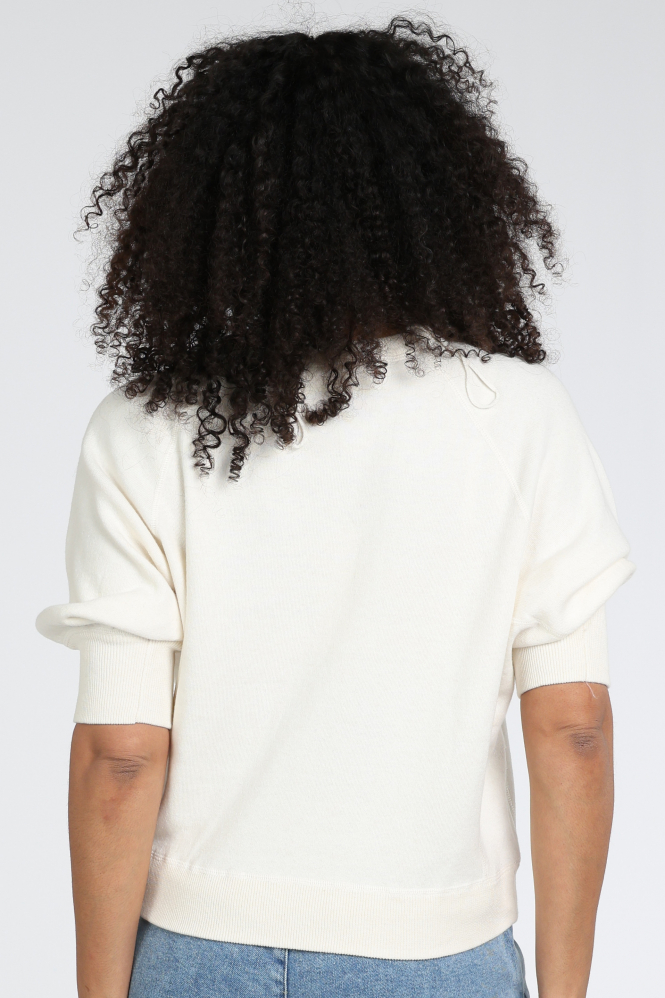 Yaya 01-000563-603 T-shirt korte mouw Beige