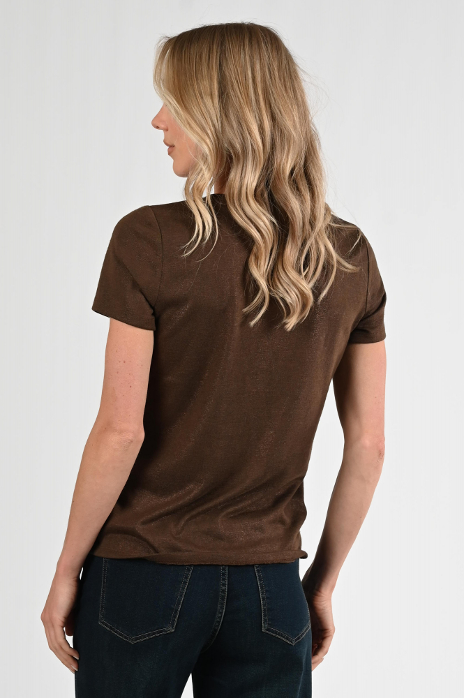 Geisha 52605-41 T-shirt korte mouw Bruin