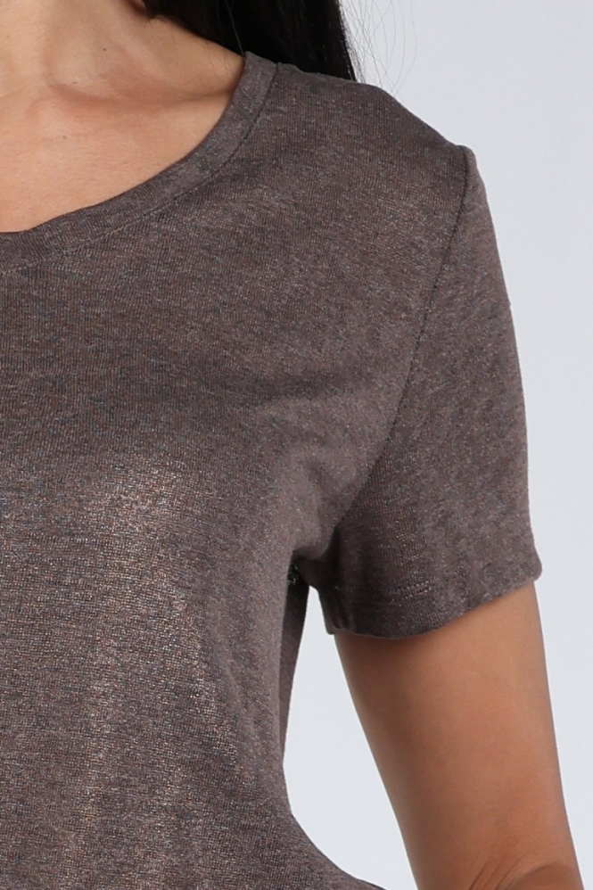 Geisha 62562-41 T-shirt korte mouw Bruin