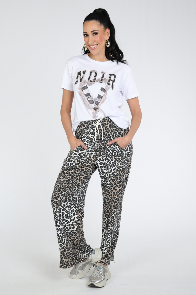 Catnoir 6350 T-shirt korte mouw Beige