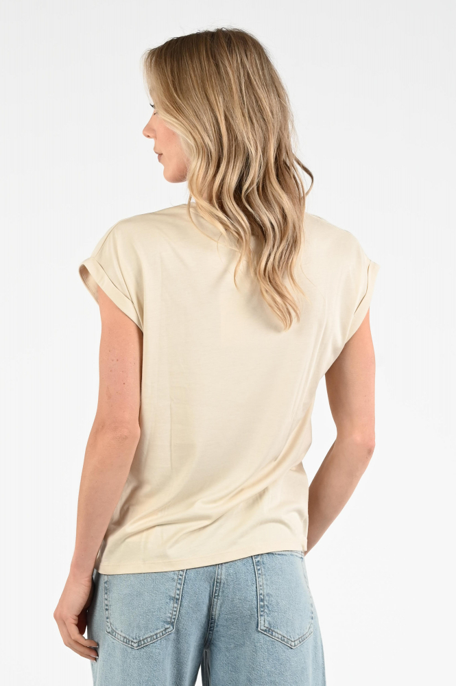 Geisha 52115-41 T-shirt korte mouw Beige