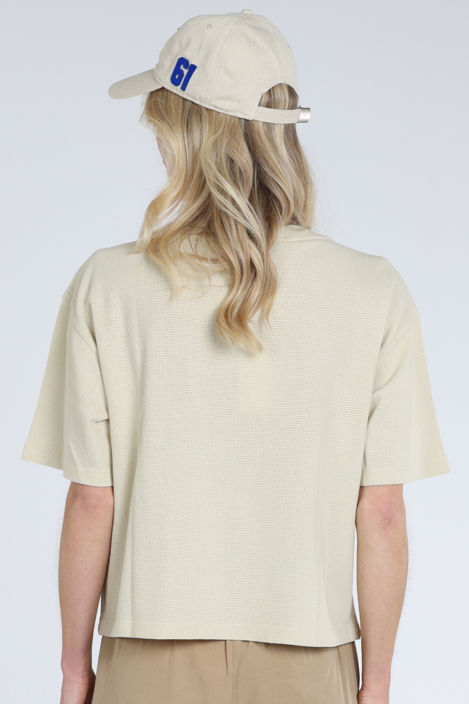 Penn & Ink S26F1839 T-shirt korte mouw Beige