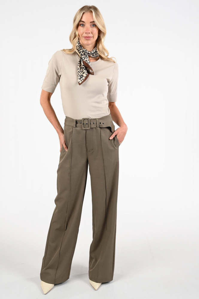 Co'couture 33016 GrannyCC T-shirt korte mouw Beige