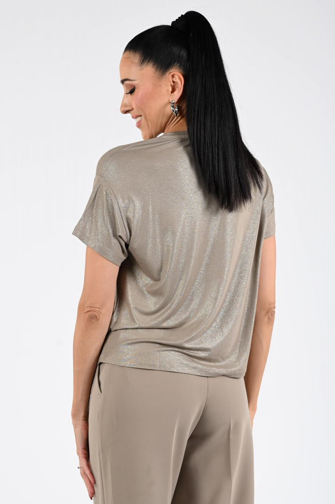 Summum 3s5173-30545 T-shirt korte mouw Bruin