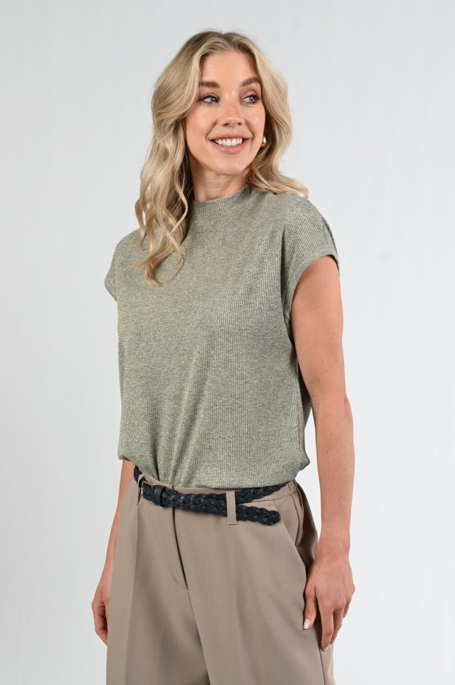 Summum 3s5091-30685 T-shirt korte mouw Bruin