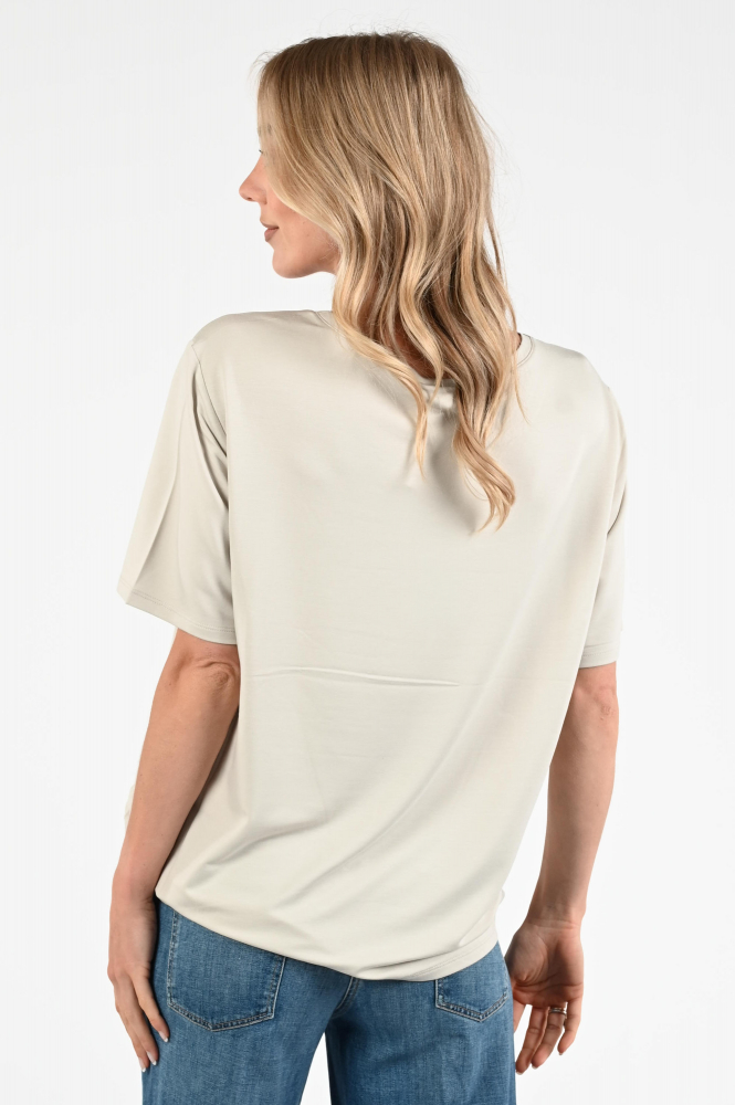 Monari 408979 T-shirt korte mouw Bruin