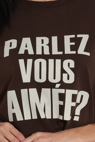 Aimée the label Elara Shirt Bruin