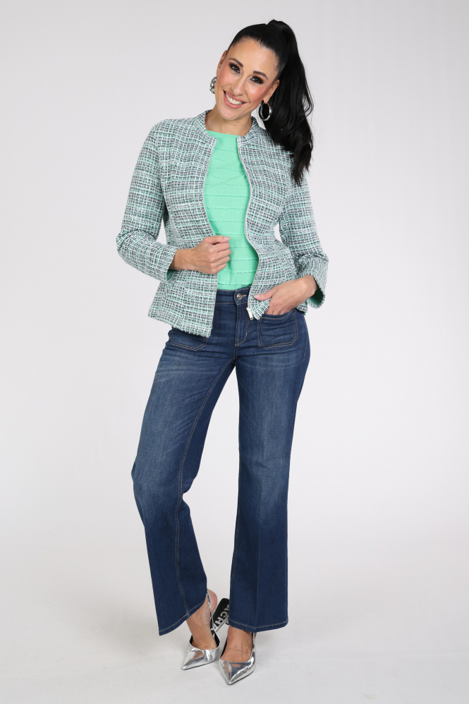 Frank walder 502468 T-shirt korte mouw Groen