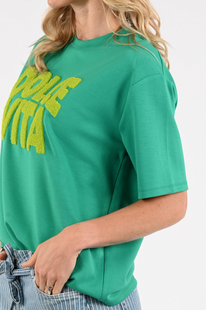 Geisha 62090-41 T-shirt korte mouw Groen