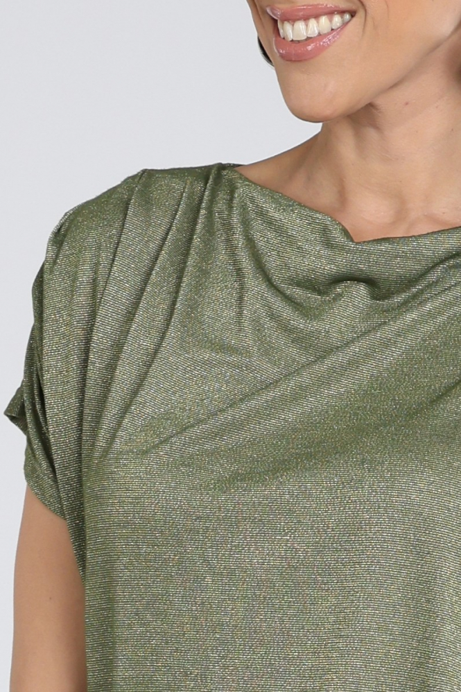 Geisha 62653-20 T-shirt korte mouw Groen