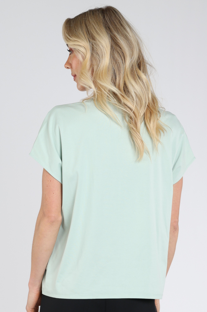 Marc Cain BC 48.25 J14 T-shirt korte mouw Groen